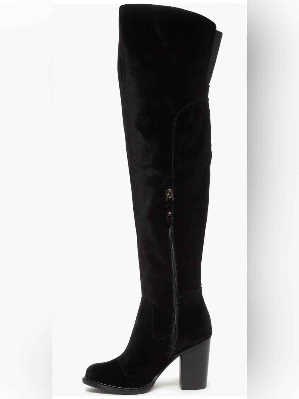 Kelsi Dagger suede black over the knee boots size 7